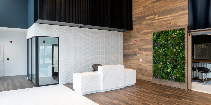 MycoTechnology Plant-based protein facility lobby