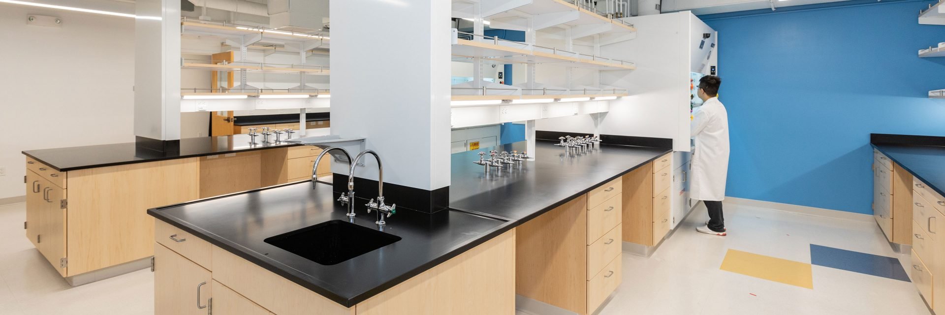 Keck Lab Renovation Design for Dr. Wei Gao
