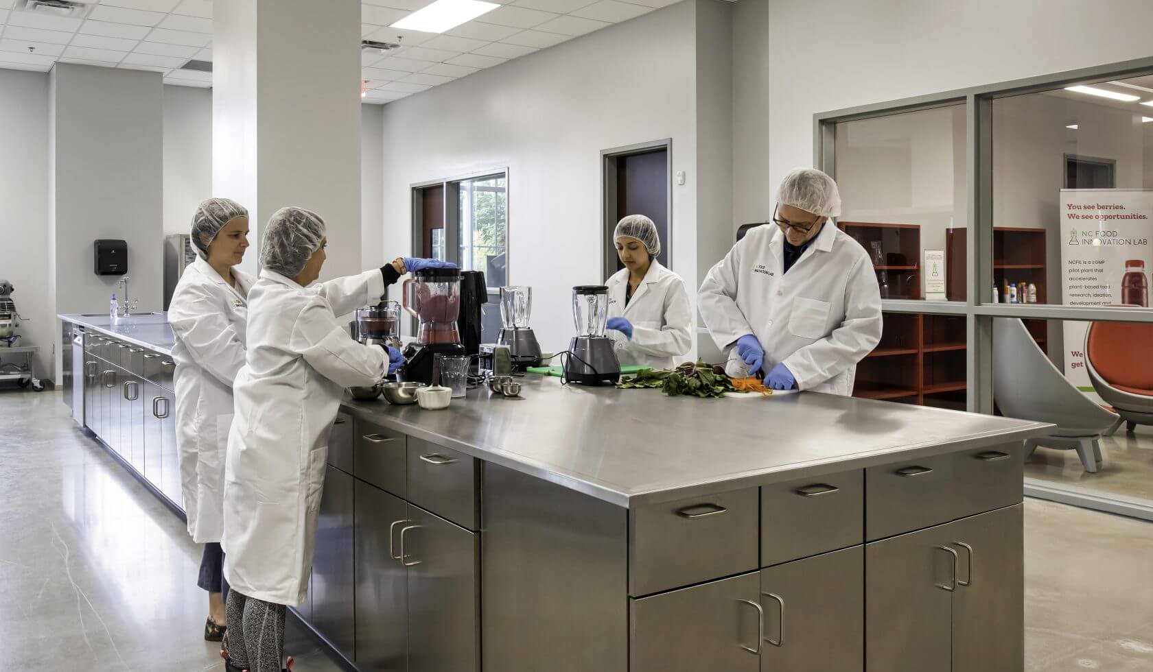 NCFIL plant-based food manufacturing innovation lab