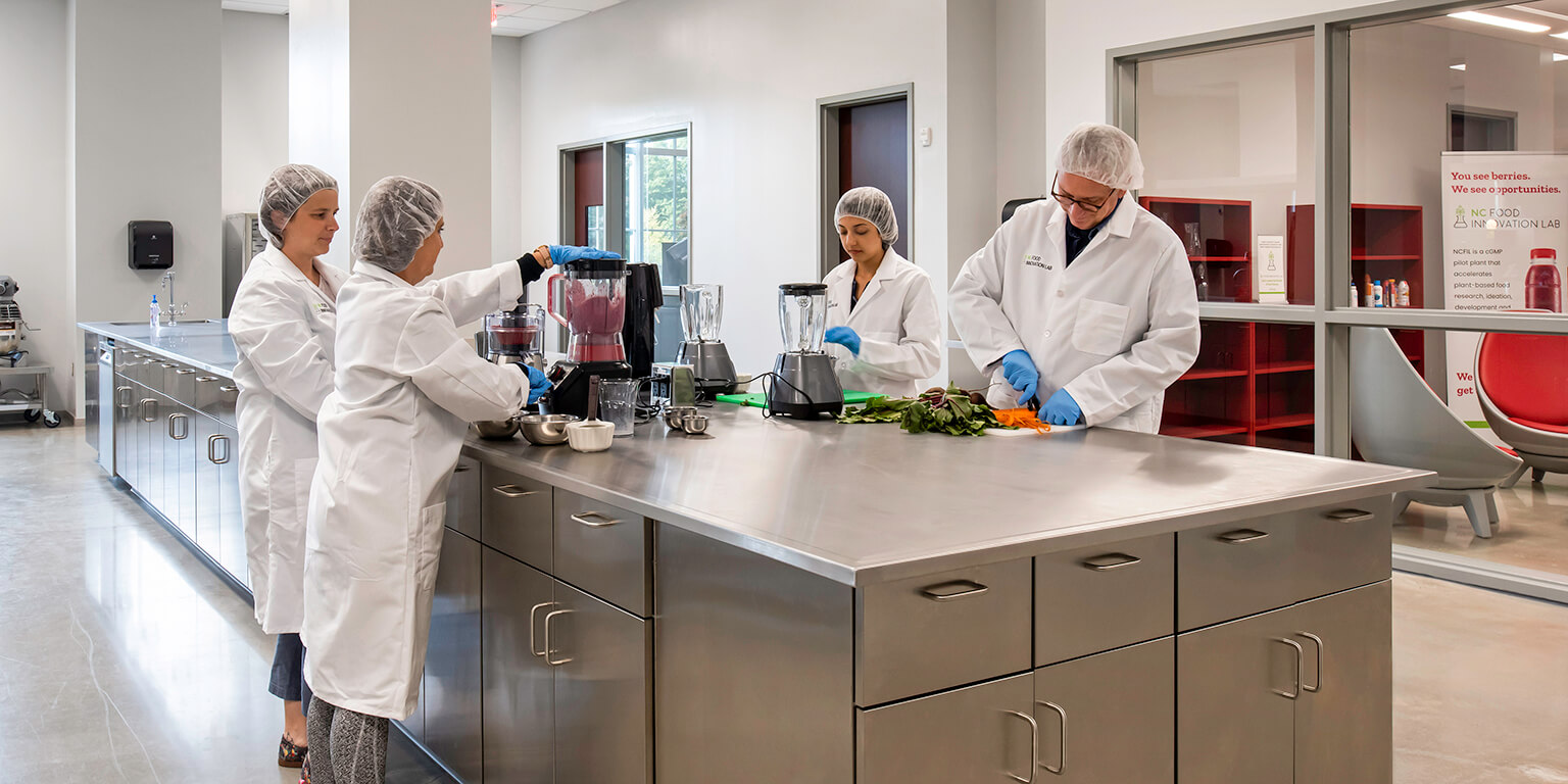 NCFIL plant-based food manufacturing innovation lab