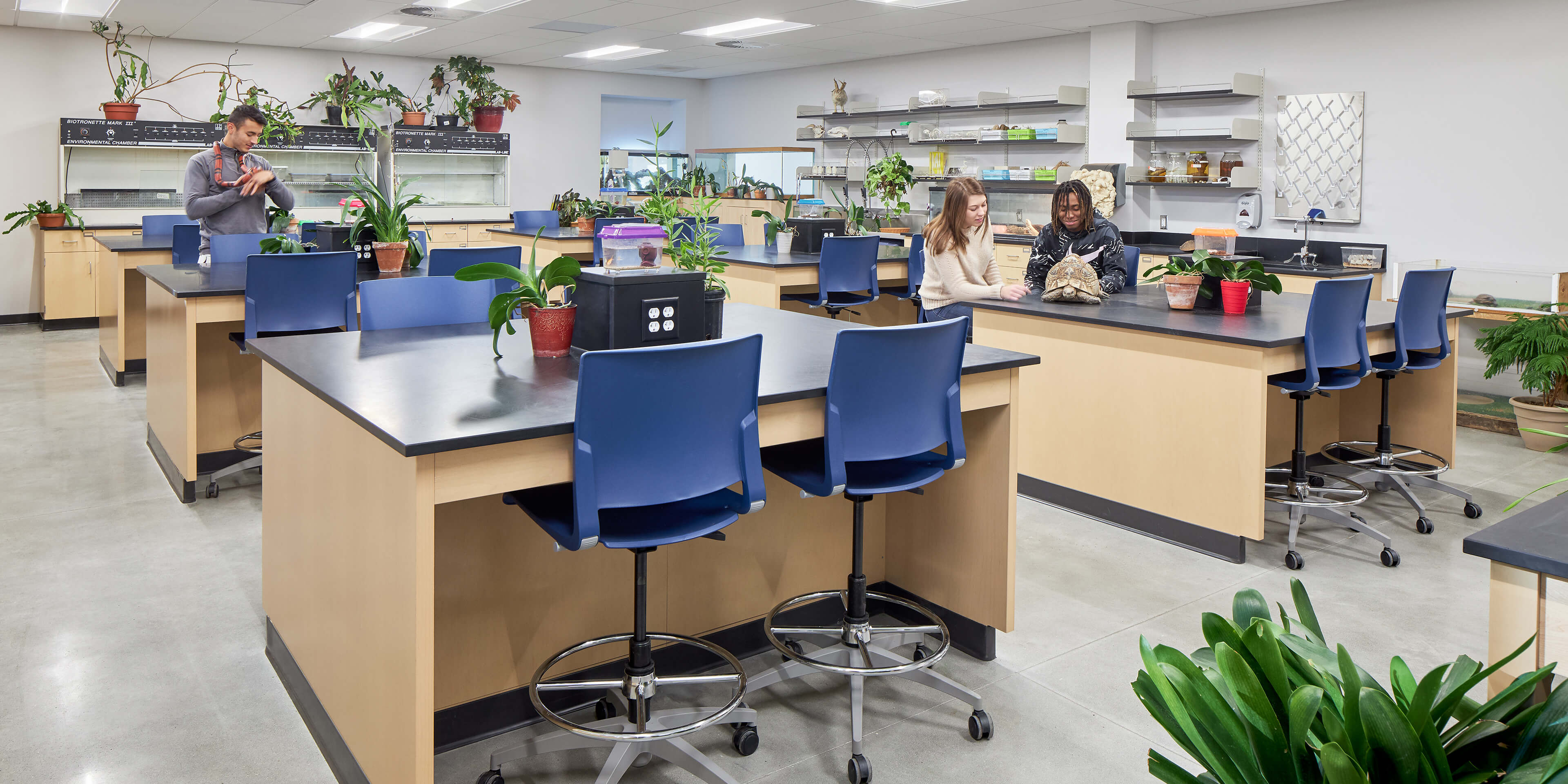 Dunklau Center for Science and Math lab design | CRB