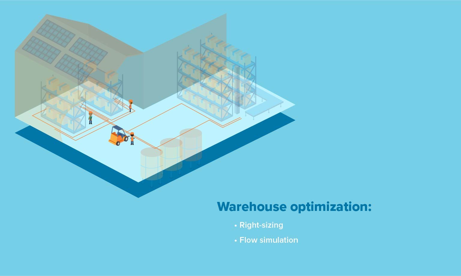 diagram - optimized warehouse design