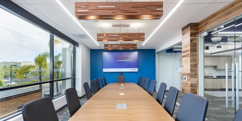Boardroom in Abzena's new San Diego facility