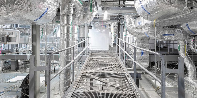 Mezzanine space in Abzena's biopharma expansion project