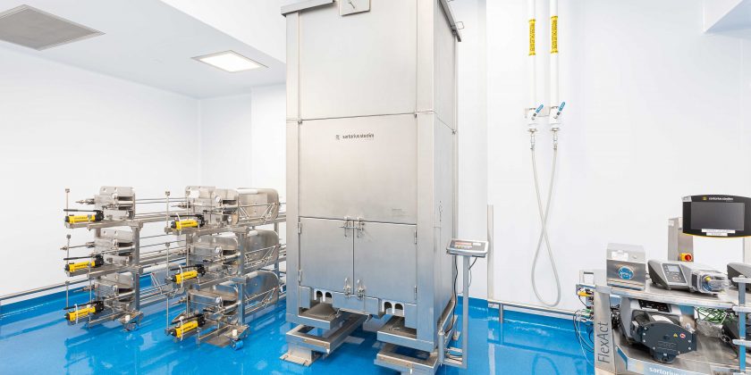 Abzena's biopharma expansion project processing space
