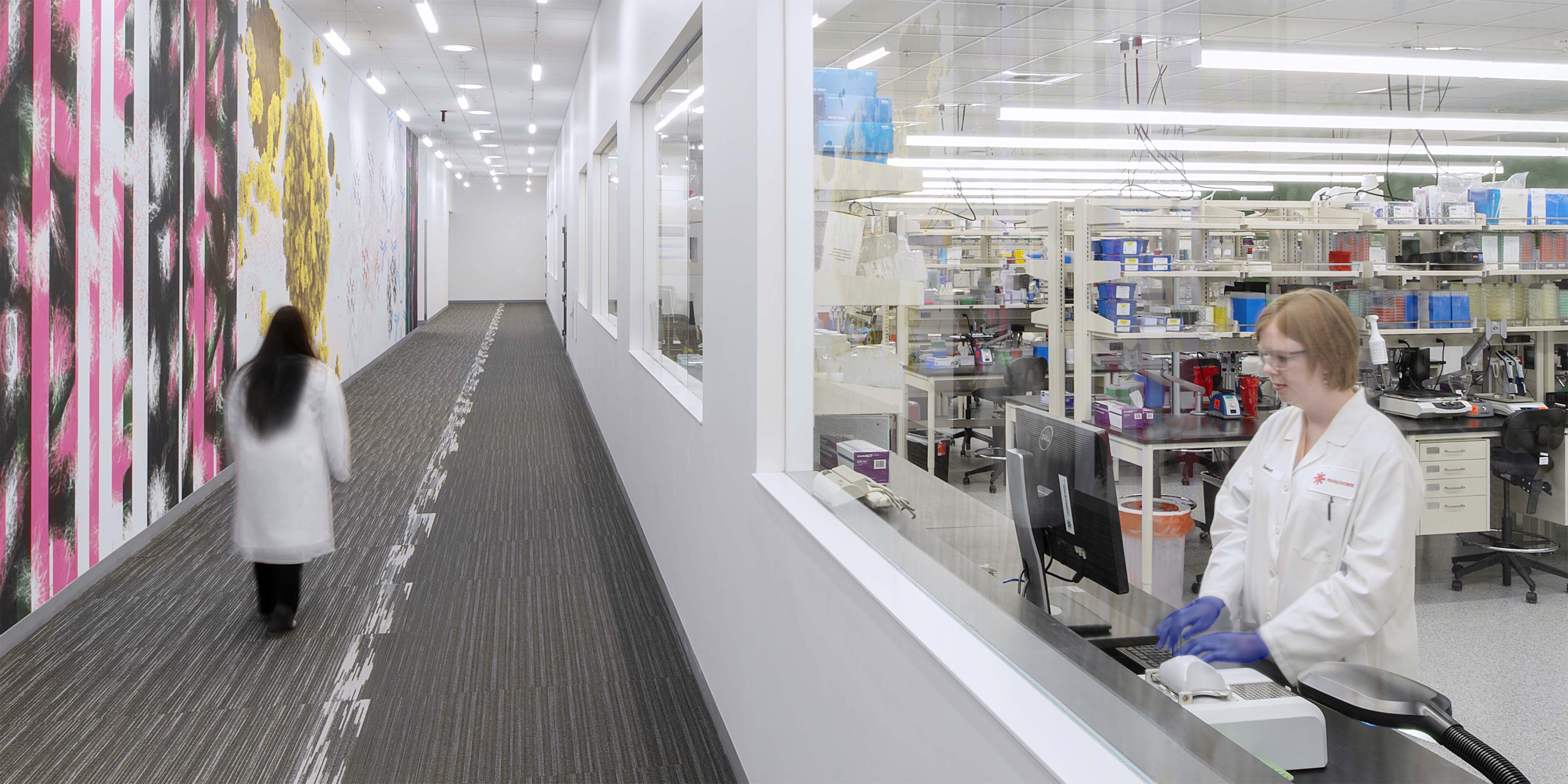 Converting a warehouse into a bioanalytical lab CRB