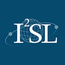 i2sl conference logo on blue