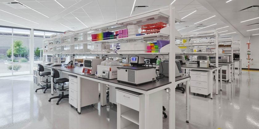 inside an in vivo ATMP facility's lab