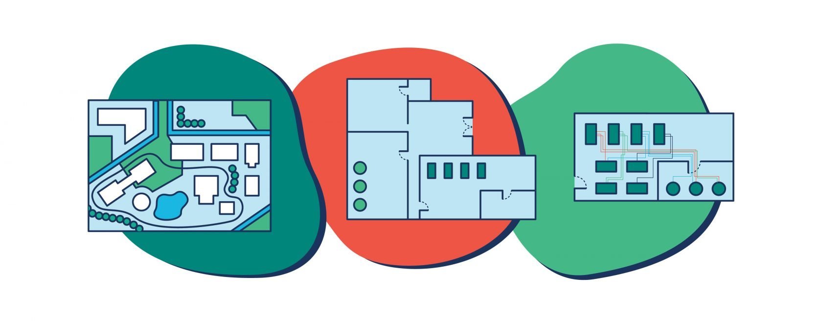 3 project phases for simulation