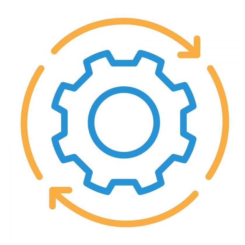 cog in a wheel