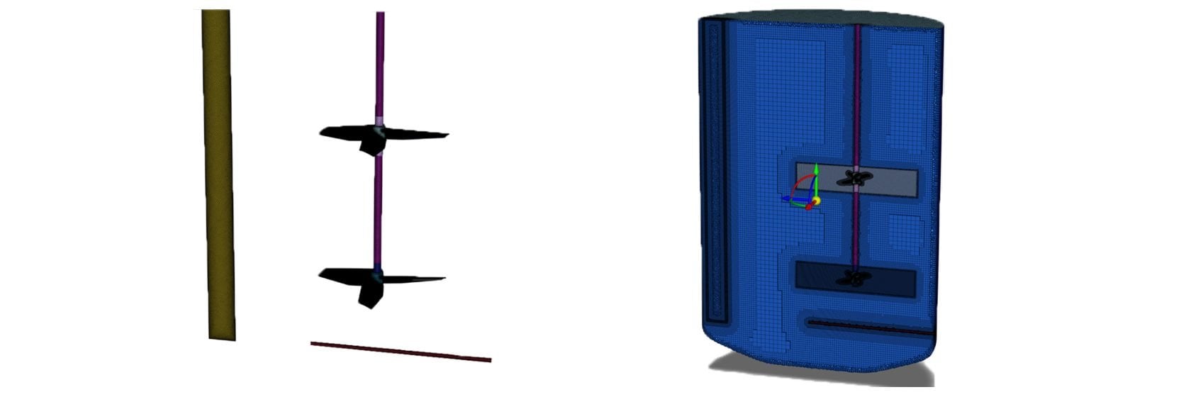CFD model discretization for food manufacturing equipment