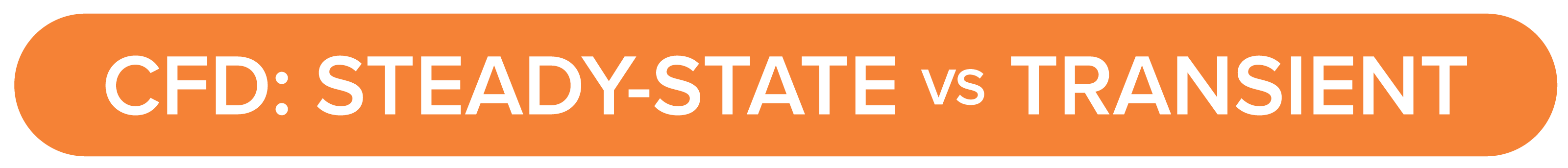 Steady State CFD vs Transient state CFD chart comparison header