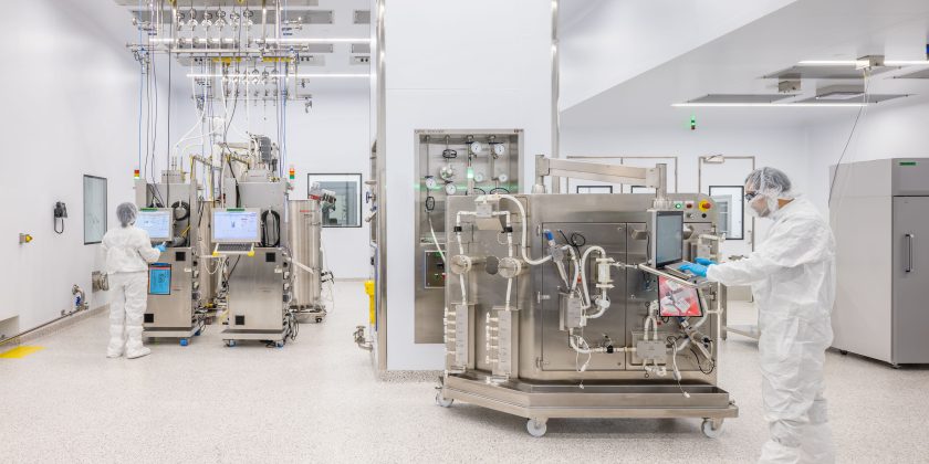 Cleanroom for gene therapy manufacturing