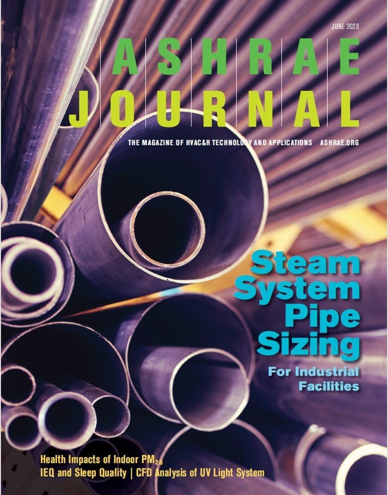 LaPlante talks steam system pipe sizing in ASHRAE CRB