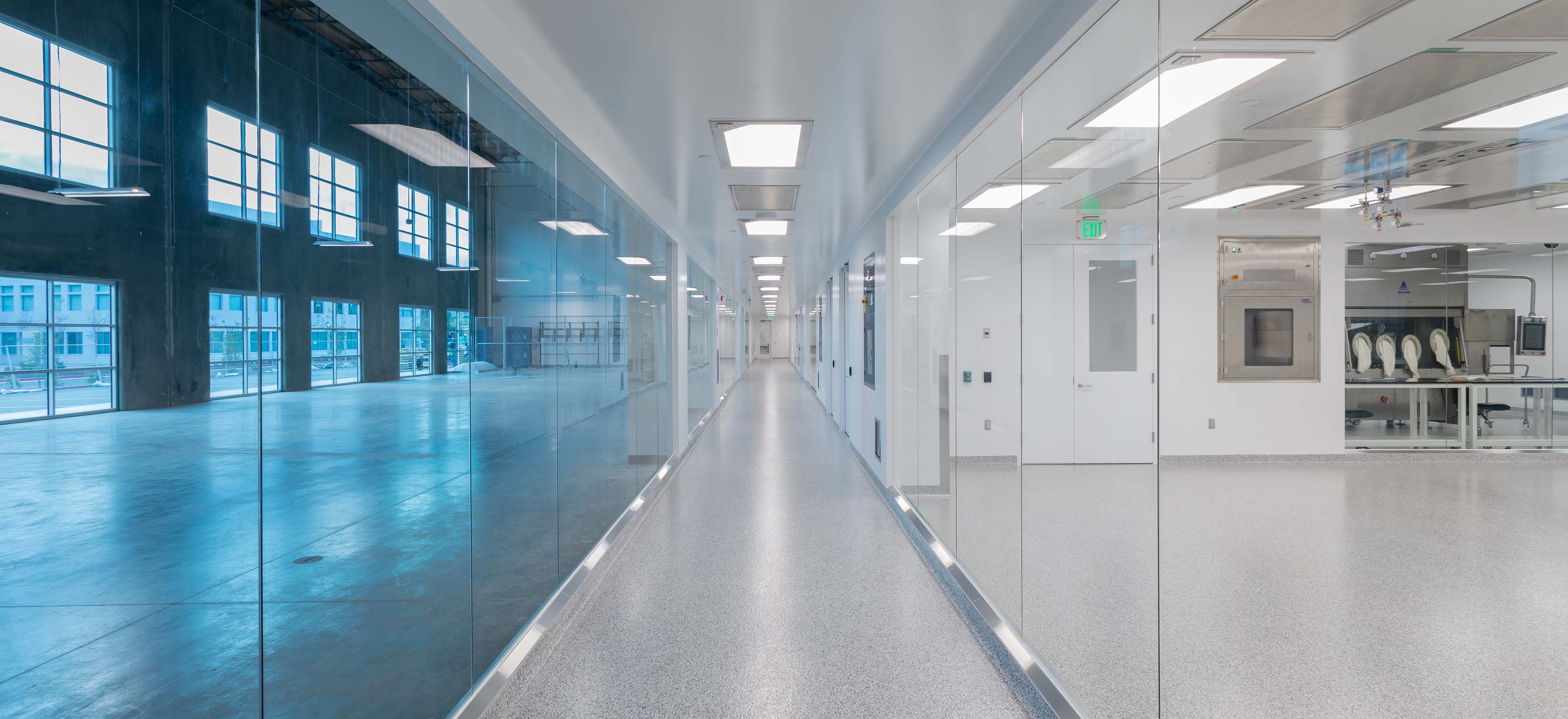 LEED Gold biotech facility architecture