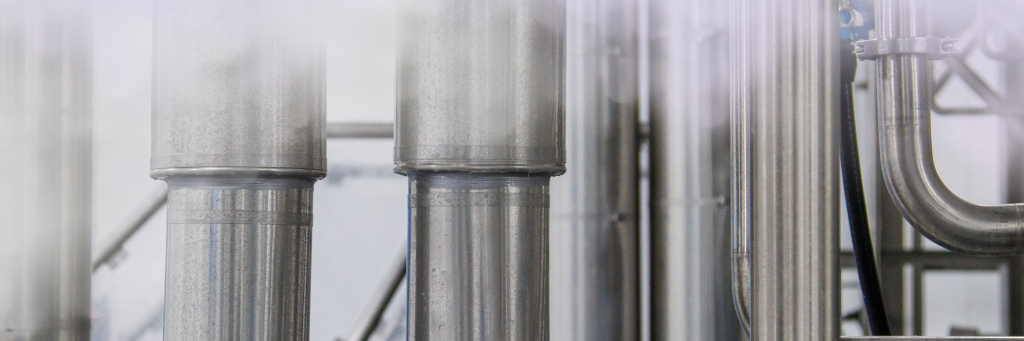 pipes with steam