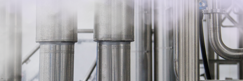 pipes with steam