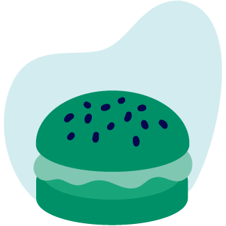 icon of green burger