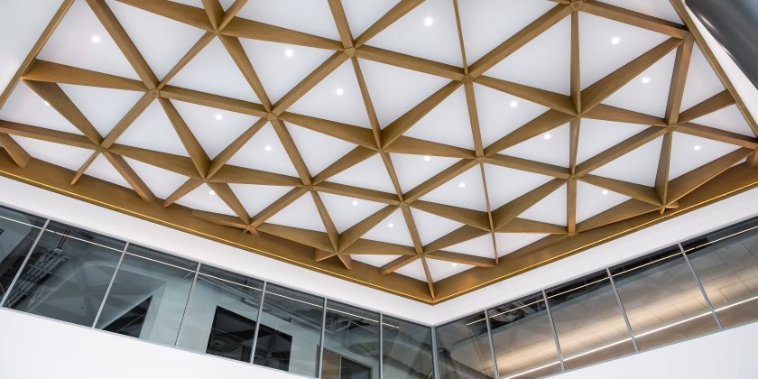 Becton Dickinson facility ceiling