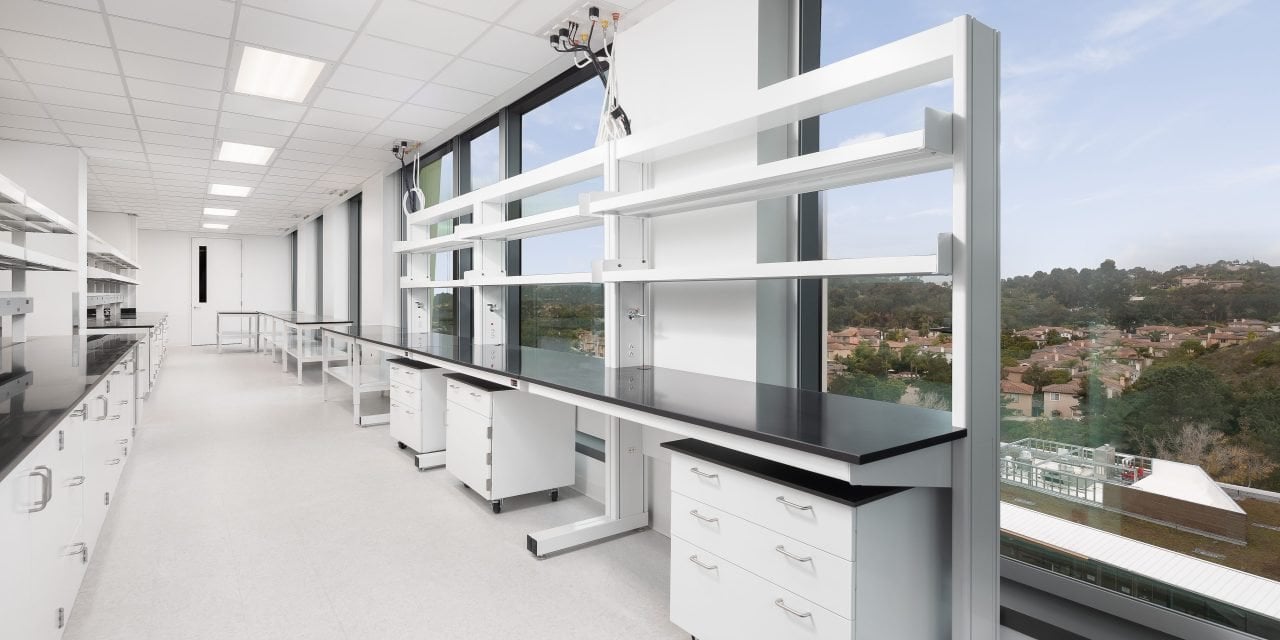 Beckton Dickinson laboratory overlooking Torrey View