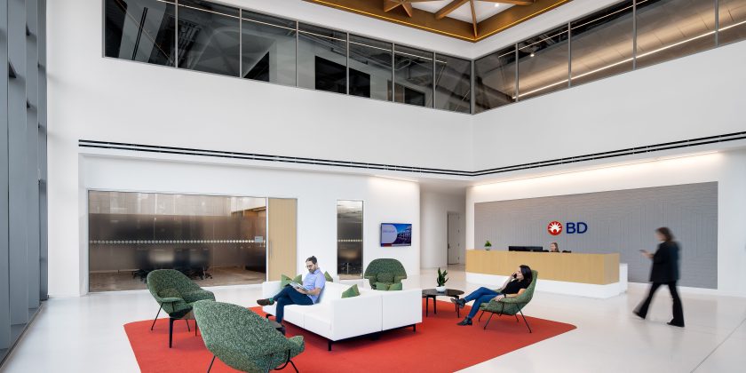 Beckton Dickinson lobby
