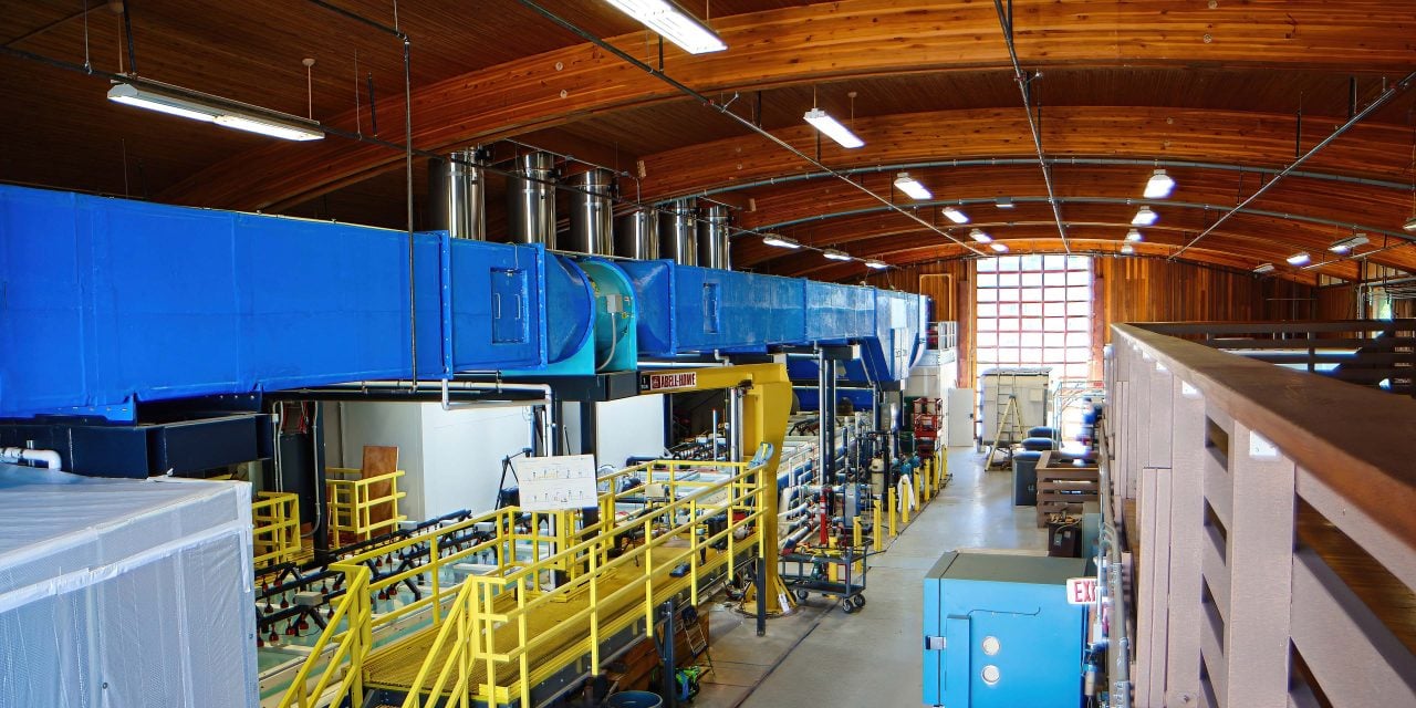 University of California San Diego hosts a first-of-its-kind research facility that emulates the ocean surface.