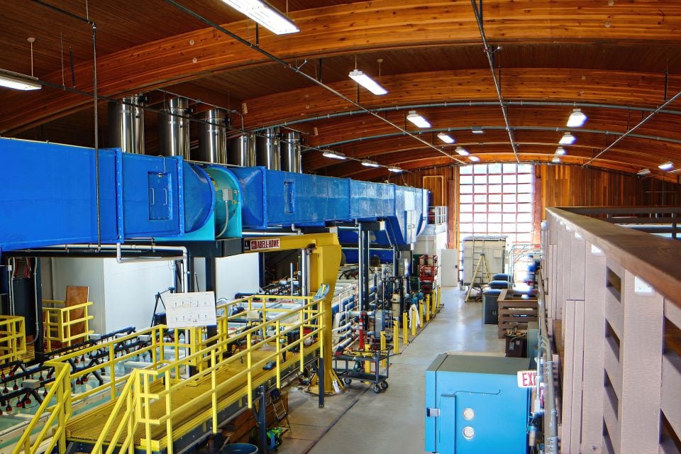 University of California San Diego hosts a first-of-its-kind research facility that emulates the ocean surface.