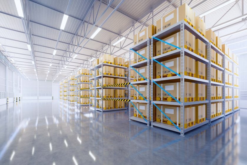 brand new warehouse
