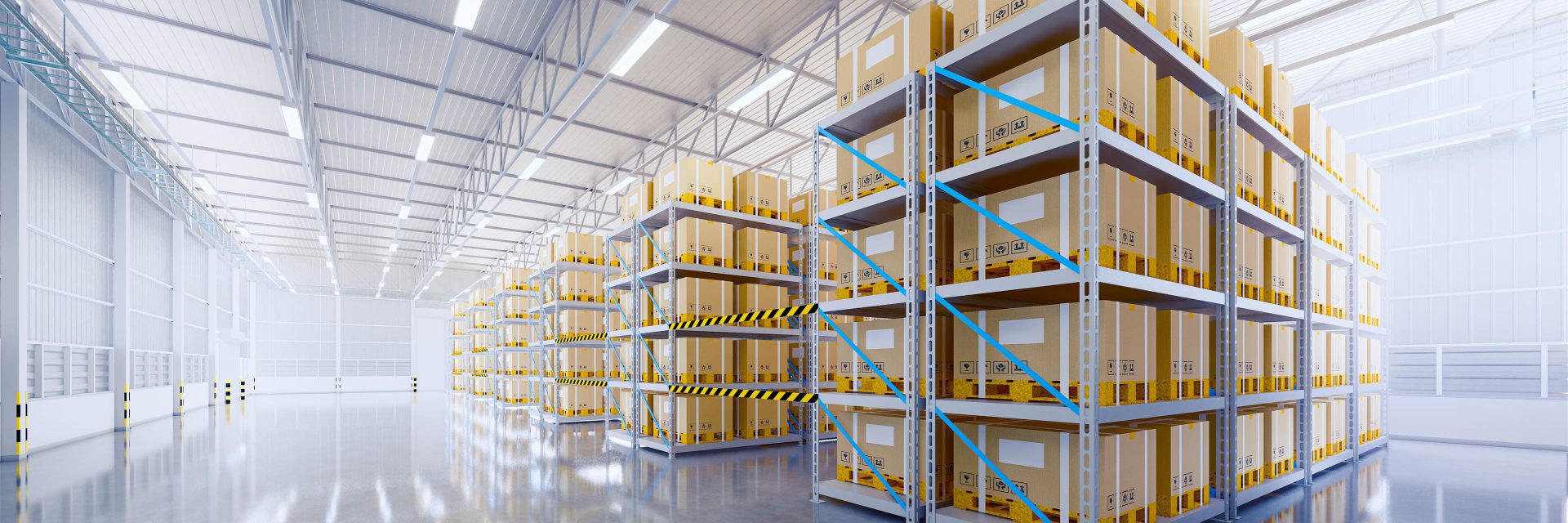 Clean new warehouse