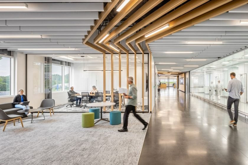 GMP and office space with natural light
