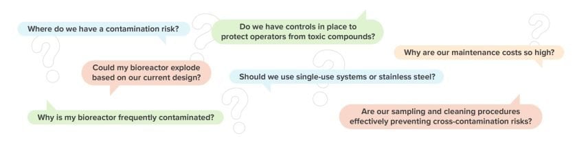 A common list of questions life sciences manufacturers ask