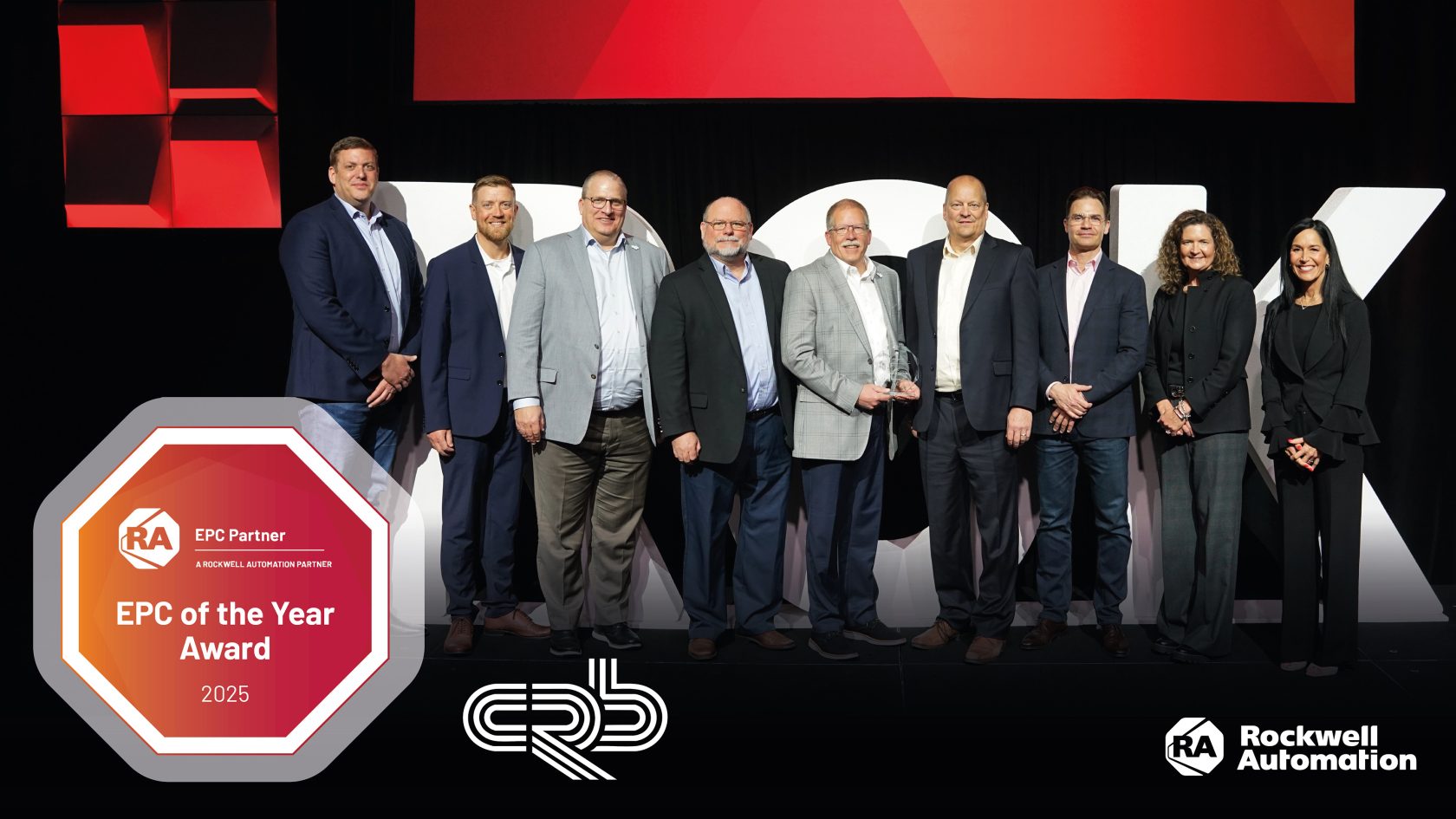 CRB Named Rockwell Automation EPC Partner of the Year