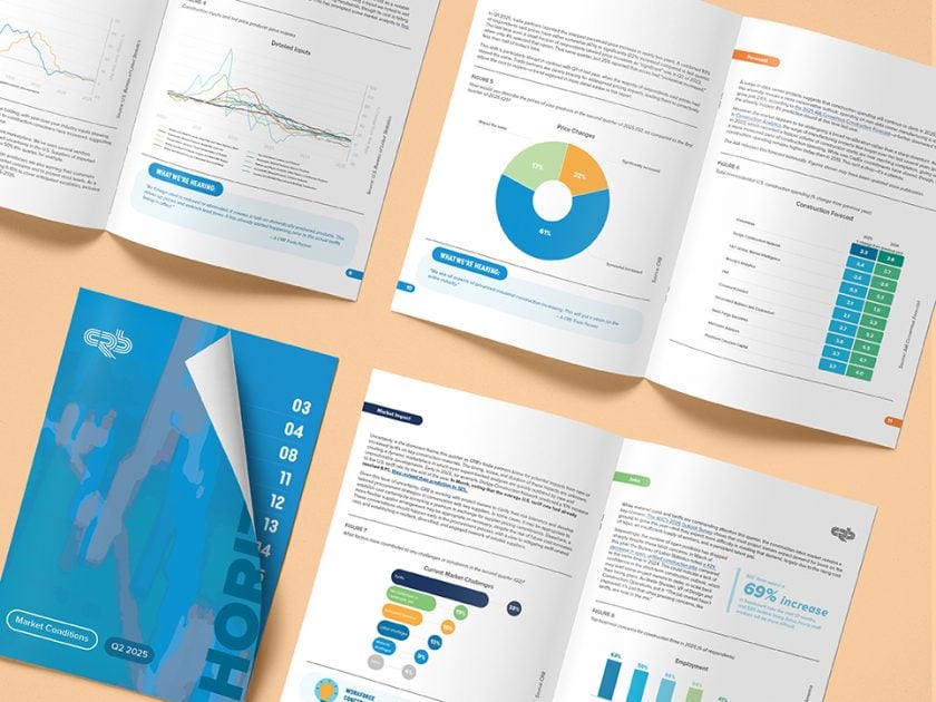 inside of CRB's regular Market Conditions Report