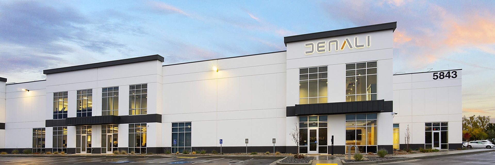 Front of Denali Therapeutics Inc., in Salt Lake City, Utah