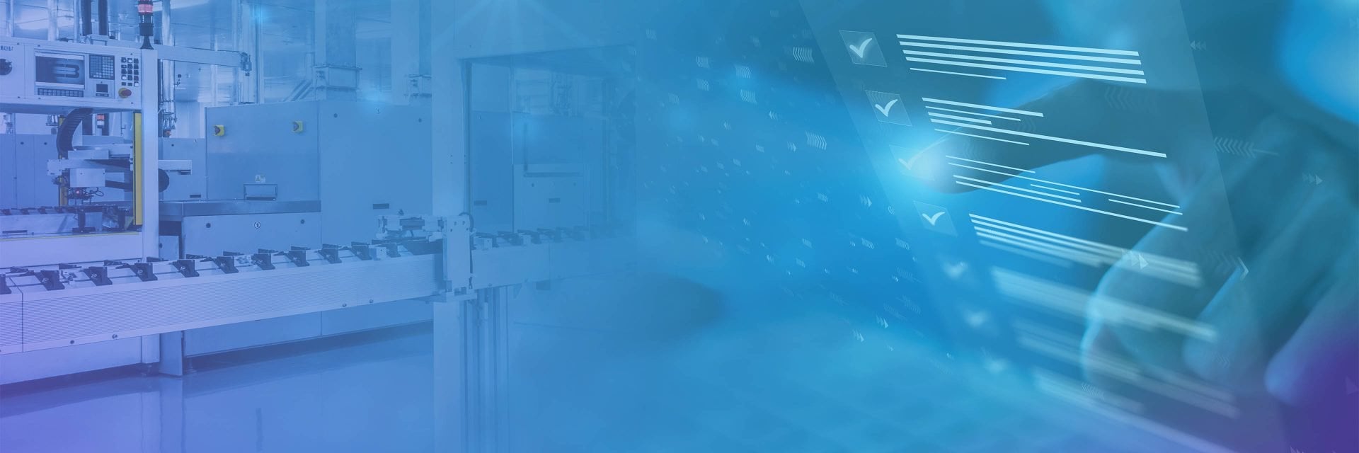 abstract image - digital pharma manufacturing checklist