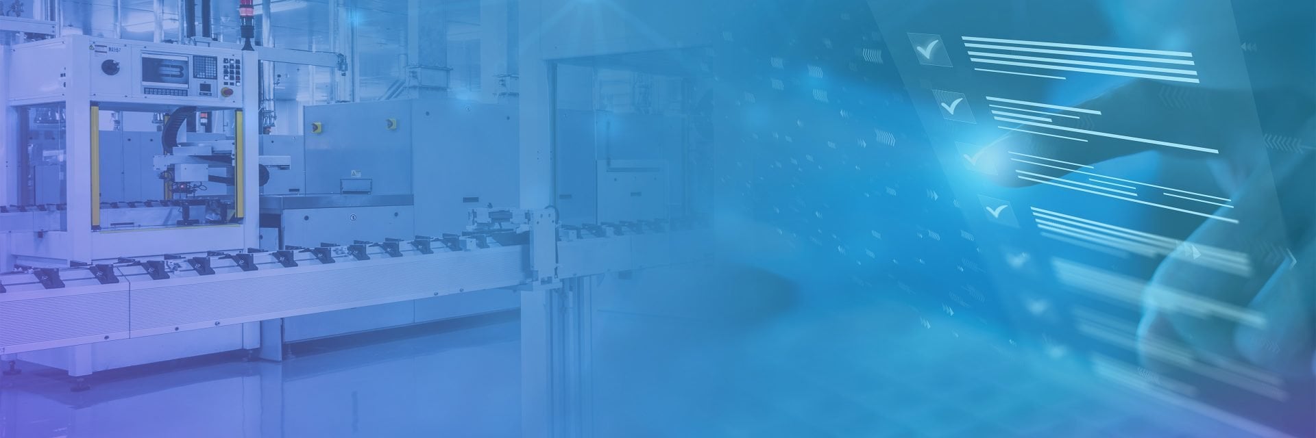 abstract image - digital pharma manufacturing checklist