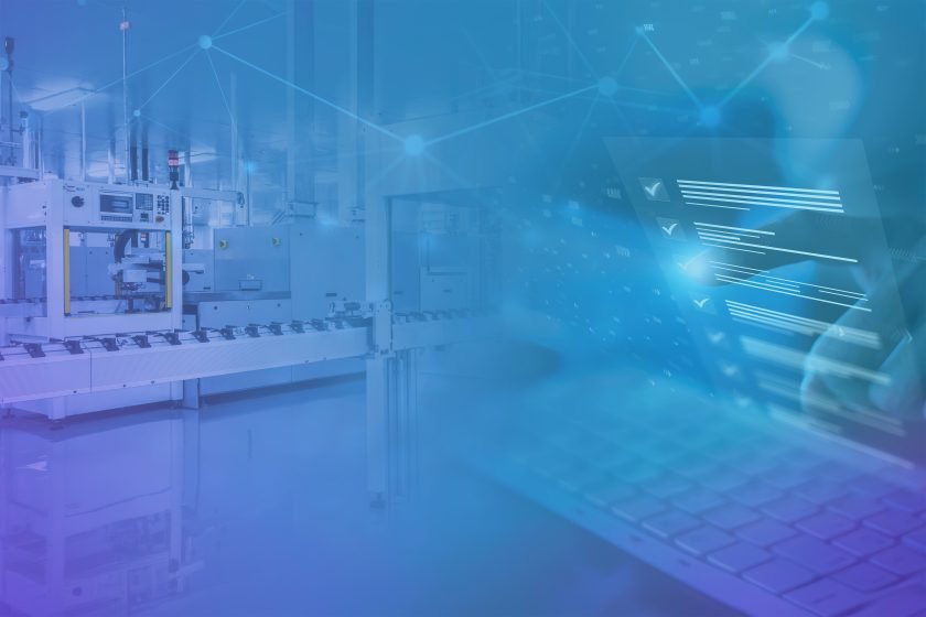 abstract image - digital pharma manufacturing checklist