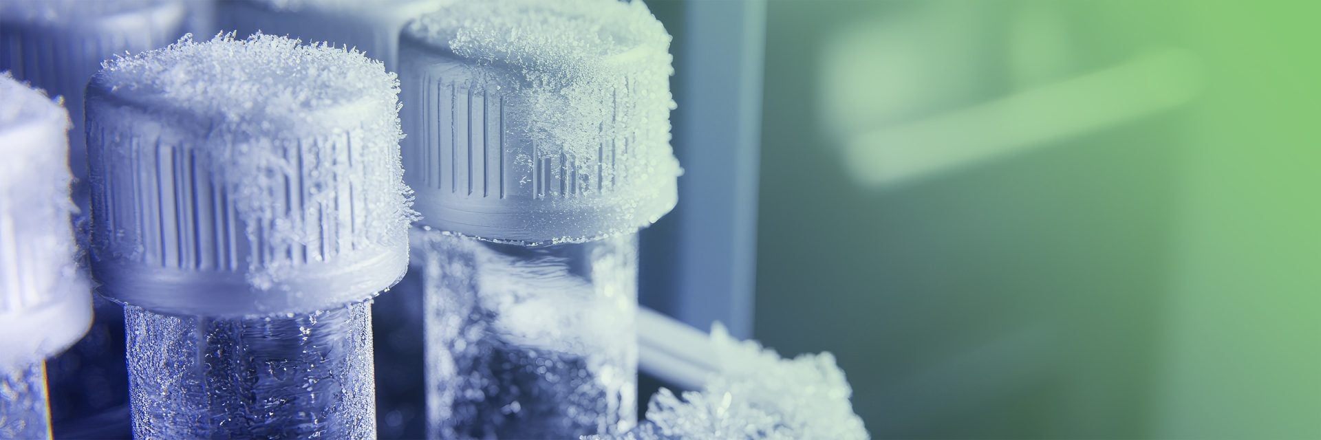 biotech lab sample from freezer